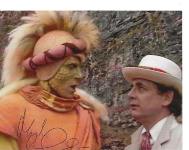 Dr. Who - (4 Episoden) Ikona-1987 - Mark GREENSTREET - signiertes 4x5 Bild