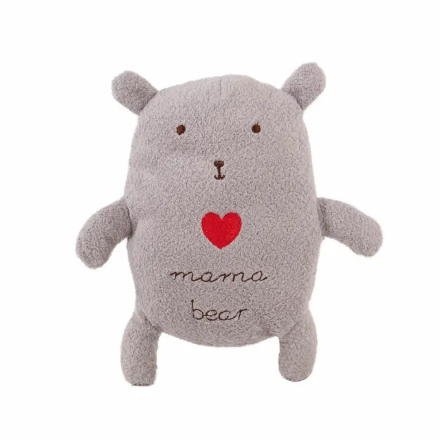 Rosewood Cupid & Comet Festive Squeaky Mama Cuddle Bear Soft Dog Toy