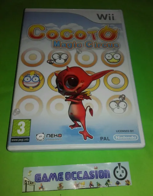 Cocoto Magic Circus Nintendo Wii Pal Completo