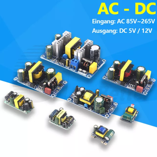 Mini Spannungsregler Wandler AC/DC Buck Converter Step Down Netzteilmodul 5V 12V