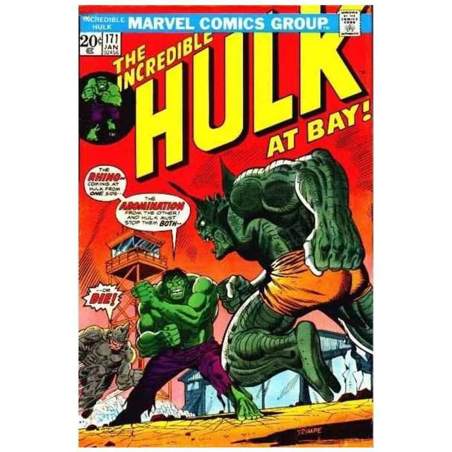 Incredible Hulk (1968 series) #171 in Fine + condition. Marvel comics [r*