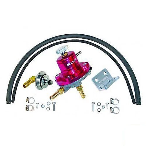 Sytec 1:1 Regolabile Carburante Pressione Regolatore Kit (Rosso) (VK-SAR-RC1-R)