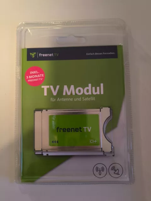 FREENET TV CI+ Modul für Antenne DVB-T2 HD inkl. 3 Monate freenet TV