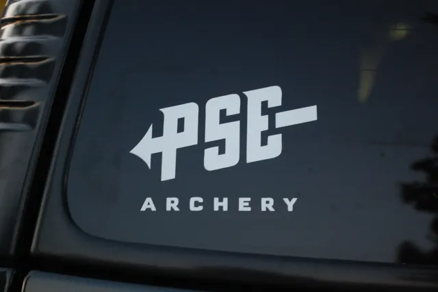 PSE Archery Vinyl Sticker Decal (V104) Choose Color!! Hunt Bow Hunting Truck Car