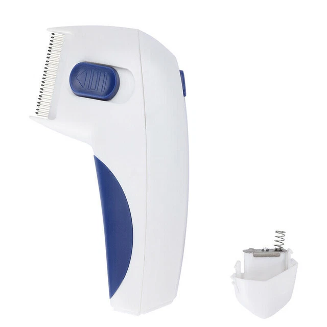 Anti Lice Flea Electric Comb Pet Head Lice Removal Killer Brush Treatment Tool 7