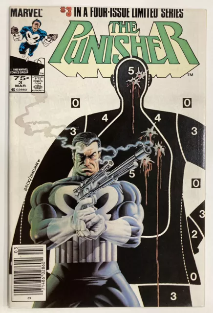 THE PUNISHER (1986) Limited Series #3 Mike Zeck Cover HIGH GRADE NEWSSTAND!