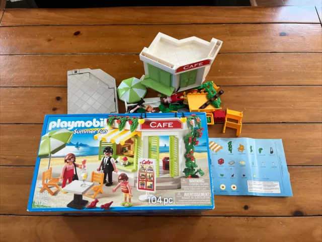 PLAYMOBIL 5129 SUMMER Fun Harbor Side Cafe. BRAND NEW IN SEALED BOX. RETIRED.  $42.00 - PicClick