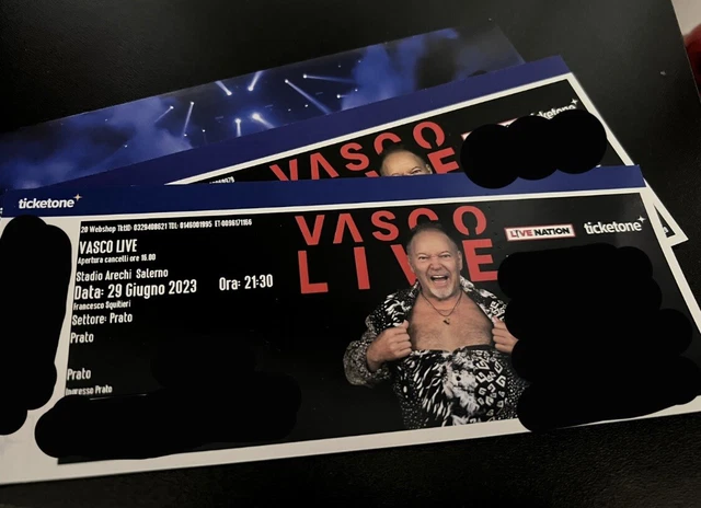 Biglietti vasco rossi
