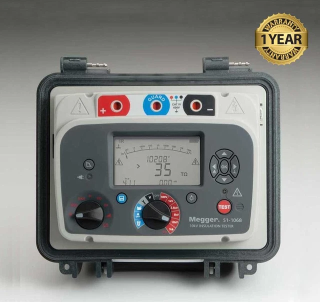 MEGGER S11068 10 kV DC Insulation Resistance Tester s1 1068 £4,281.48