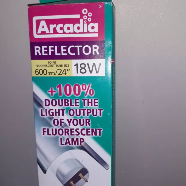Arcadia Fluorescent Tube Light Reflector 18W - 600mm