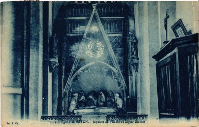 CPA AK BAYON - Église de BAYON - Intérieur (483775)