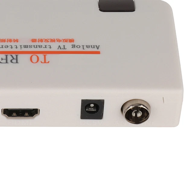 HD Multimedia Interface To RF Adapter Converter With Remote Control 100‑240V ZZ1