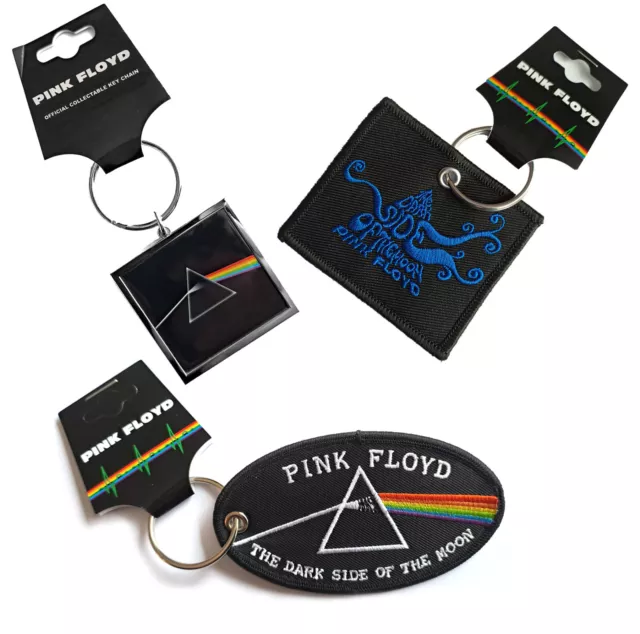 Pink Floyd Keyring Keychain Dark SIde Of The Moon The Wall Hammers New Official