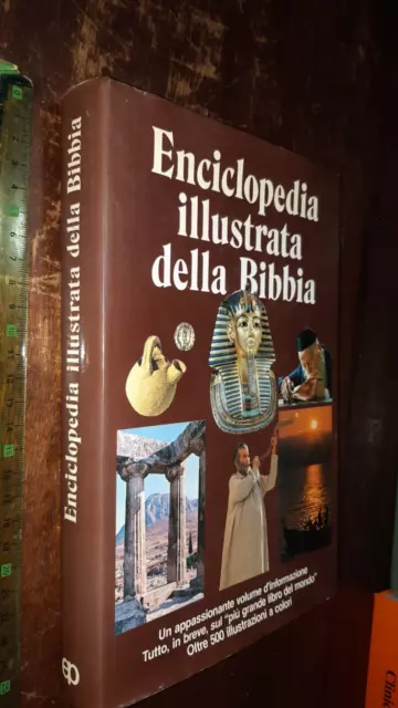 LIBRO: Enciclopedia Illustrata Della Bibbia Edizioni Paoline 1983