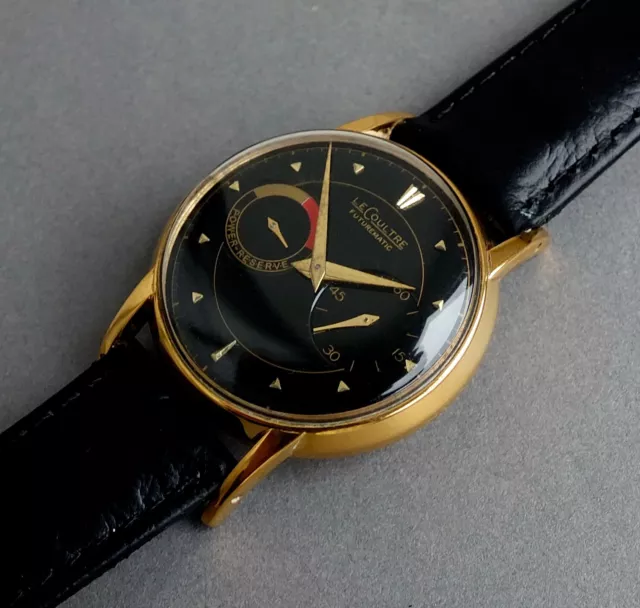 JAEGER LECOULTRE 10K Gold Filled FUTUREMATIC Automatic Bumper Watch 1953