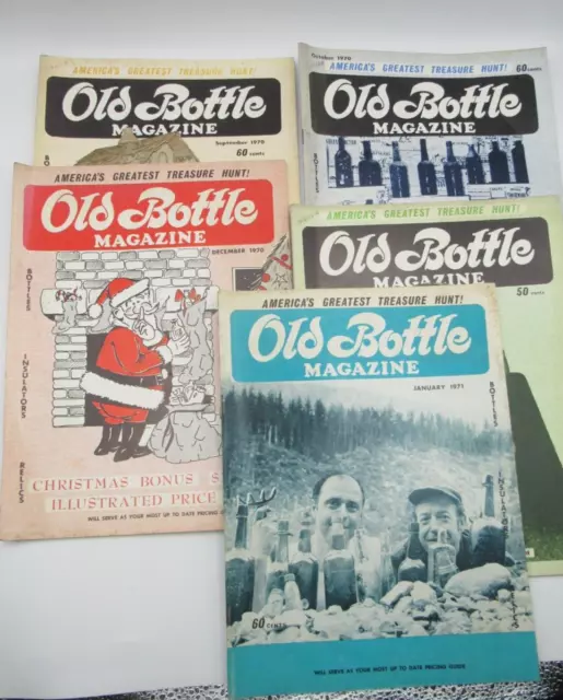 Vintage Old Bottle Magazine Identification Pricing Guide November 1970/71-5 copy