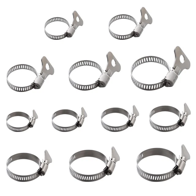 Hardware Sealing Exhaust Handle Pipe Clip Stainless Steel T Bolt Hose Clamps