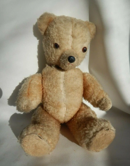 ANCIEN PETIT OURS en Peluche - Nounours Articulé - Vintage 1930/40's