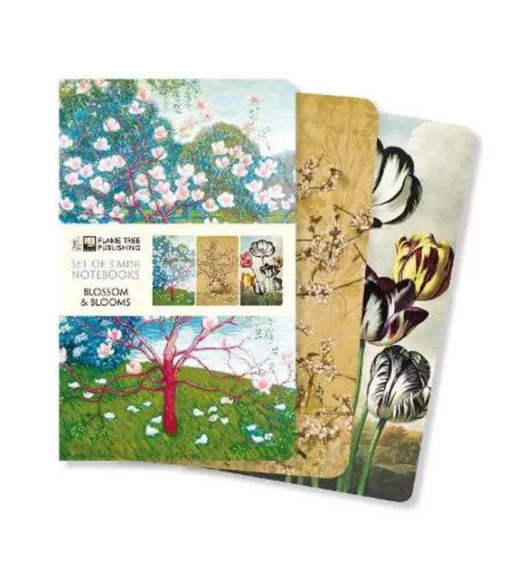 Blossoms & Blooms Set of 3 Mini Notebooks