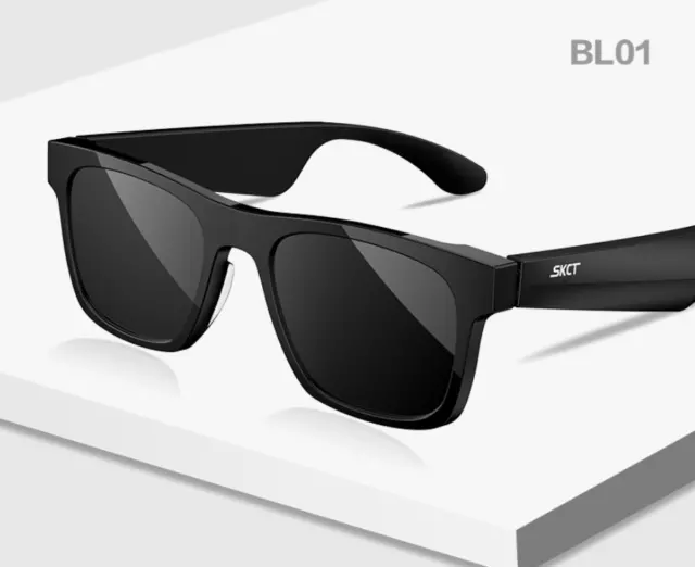 Outdoor driving Bluetooth Smart Glasses Audio HD Anti-Blu-Ray Voice Assistant