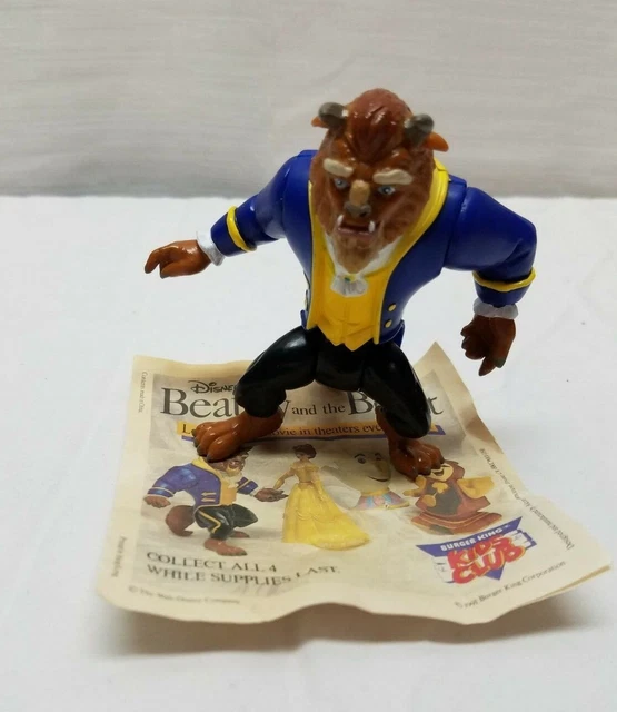 DISNEY BEAUTY AND The Beast Burger King Kids Club Happy Meal jouet