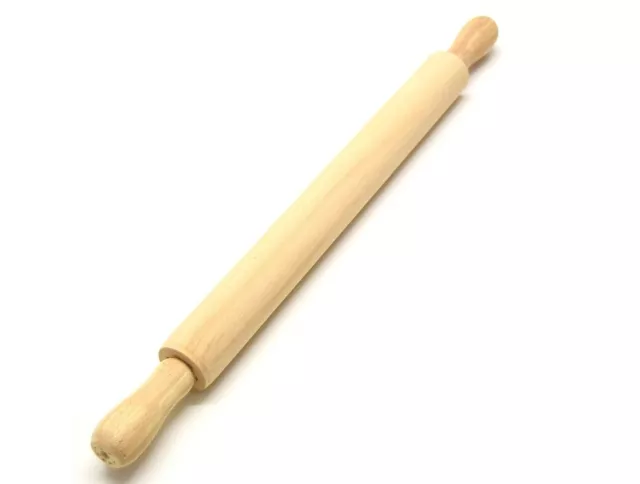 Mattarello liscio in legno di faggio artigianato abruzzese