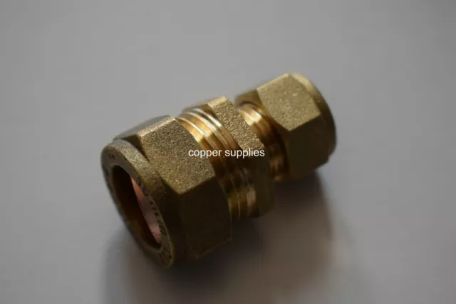 10mm Brass Compression Fittings-Straight Elbow ,tee,plumbing,copper pipe,new