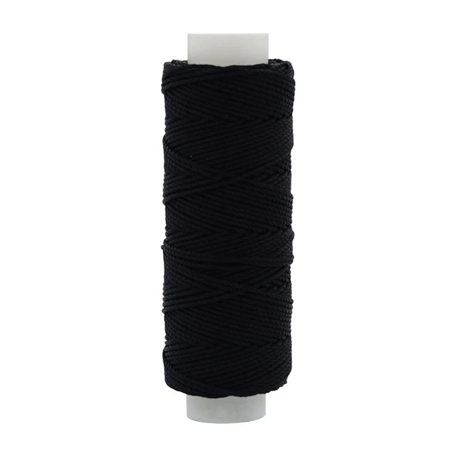 Coser hilo de cera resistente al agua para coser billeteras tejidas anudadas