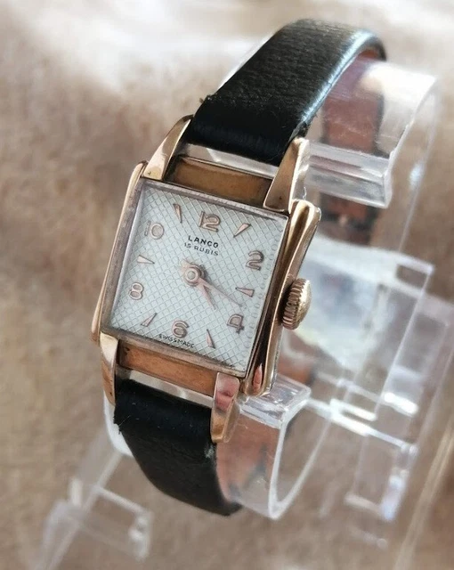 Montre Bracelet Femme BLAZON Vintage - Plaqué Or - Mécanique