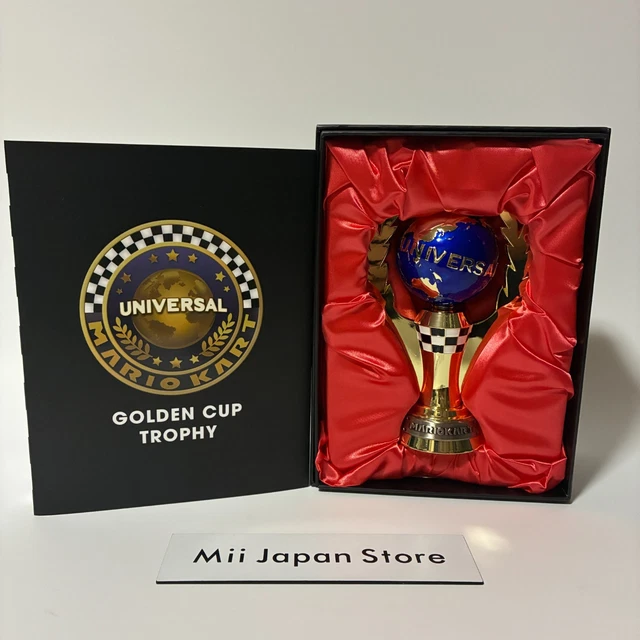 USJ SUPER NINTENDO World Mario Kart Flower Cup Trophy Universal