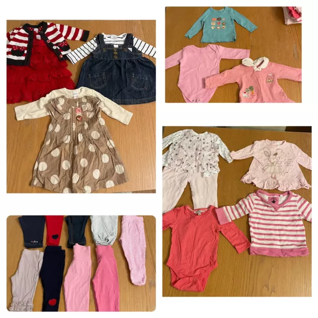 Baby girls clothes 3-6 months bundle - Next, John Rocha, M&S etc. 25 items