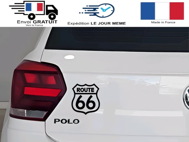 ROUTE 66 AUTOCOLLANT Voiture Vinyle Logo Decal Camion Deco ipad tv idée