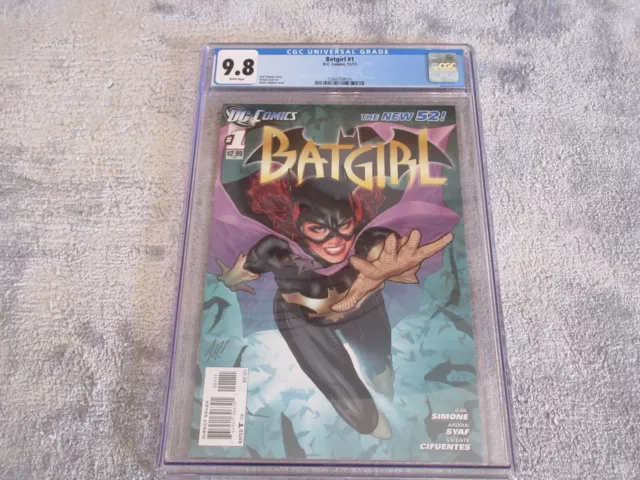 Batgirl # 1, CGC 9.8 DC Comics The New 52!, 2011-Near Mint