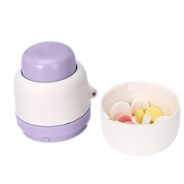 Pill Cutter For Small Pills, Medicine Tablets Splitter With Storage Container 3
