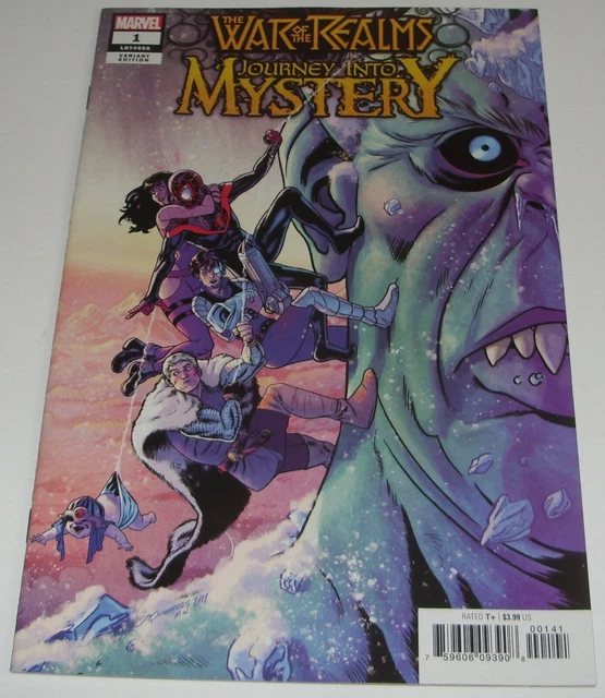 War Of The Realms: Journey Into Mystery No 1 Marvel Comic Variant June 2019 RARE