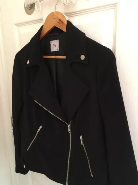 Sainsburys womens leather jacket on sale