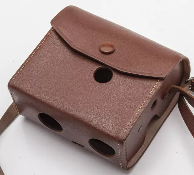 Bereitschaftstasche Kameratasche Fototasche Braun für Kodak Brownie Starmite