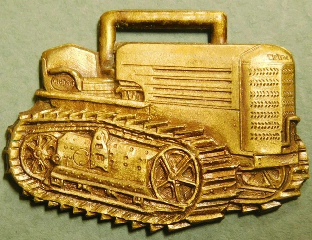 Cletrac Oliver Hand Crank Tractor Watch Fob S1A3-20#199
