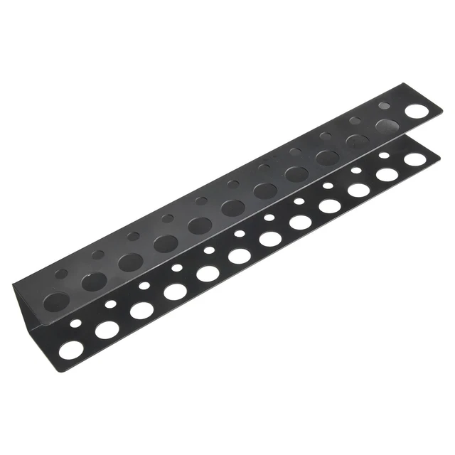 2 Supports Muraux Pour Tournevis Et Pinces - 14 Emplacements, Acier Carbone, Pour Garage, Atelier