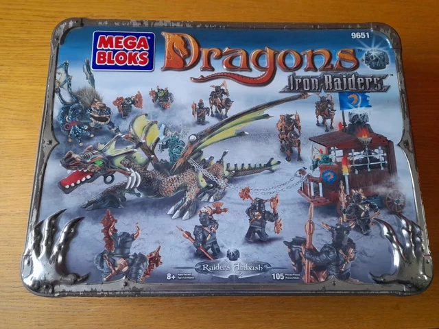 Boîte Vide Mega Bloks Dragon Iron Raiders 9651 - Occasion - Collection