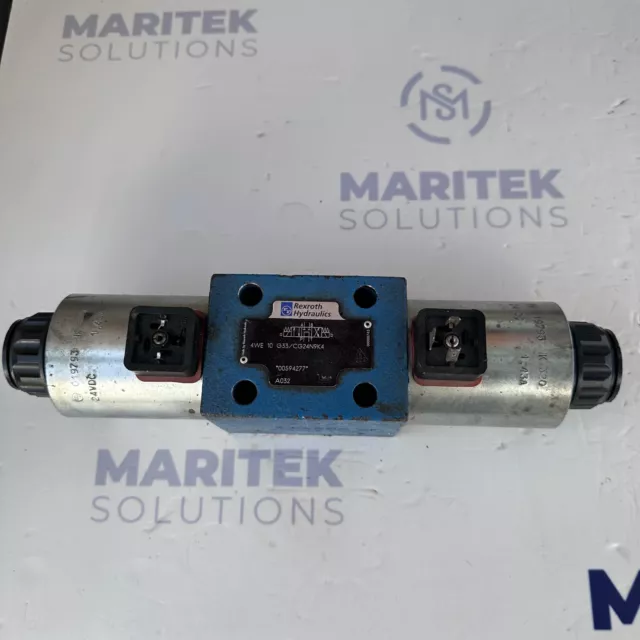 Rexroth 4WE 10 G33/CG24N9K4 Directional Control Valve