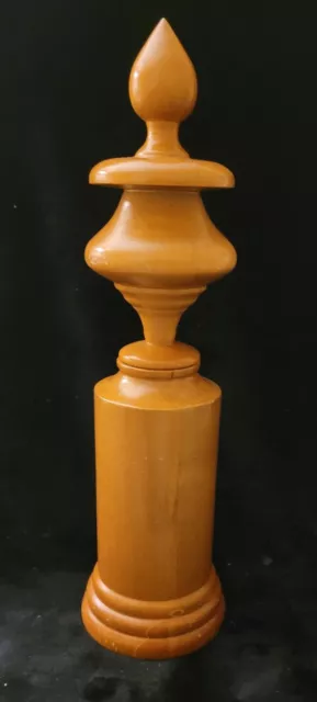Wooden Turned Wood Pillar  Post Ornate Architecture
