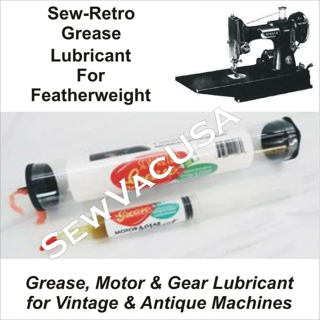 SEWRETRO GREASE 'VINTAGE Sewing Machine' Lubricant Singer