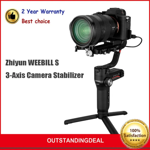 Estabilizador de cámara de 3 ejes Zhiyun WEEBILL S para cámaras réflex digitales sin espejo Vlog NUEVO