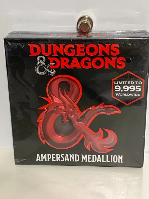 Dungeons & Dragons Edizione Limitata Medaglione Ampersand Rosso