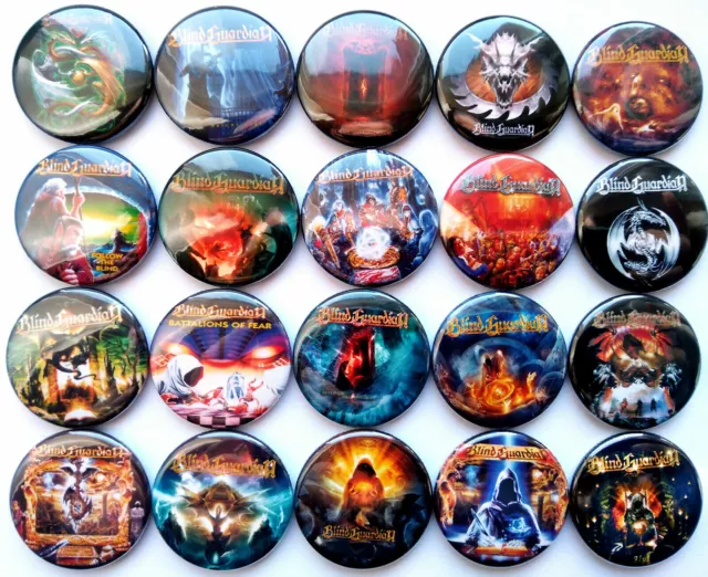 Insignias de botón de PIN de BLIND GUARDIAN Somewhere Far Beyond Follow the...