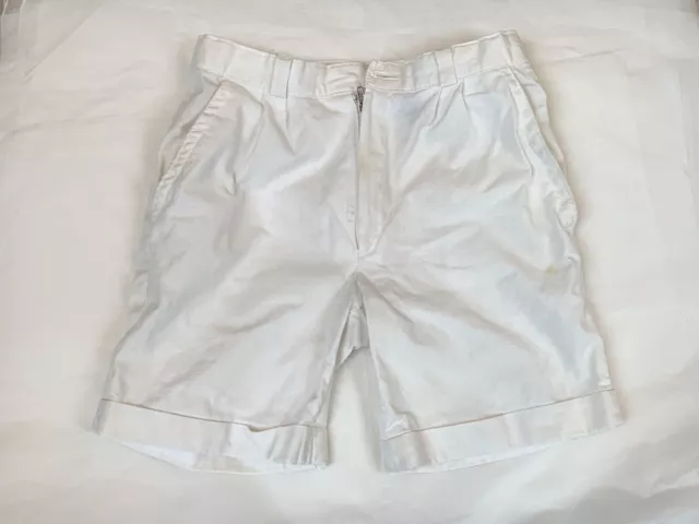 Pantaloncini vintage in cotone bianco bambini ragazzi ragazze bambini 6 anni Pepe cane anni '80