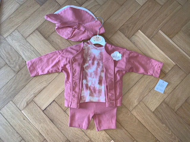 Abito per bambine 2 pezzi 3-6 m nuovissimo