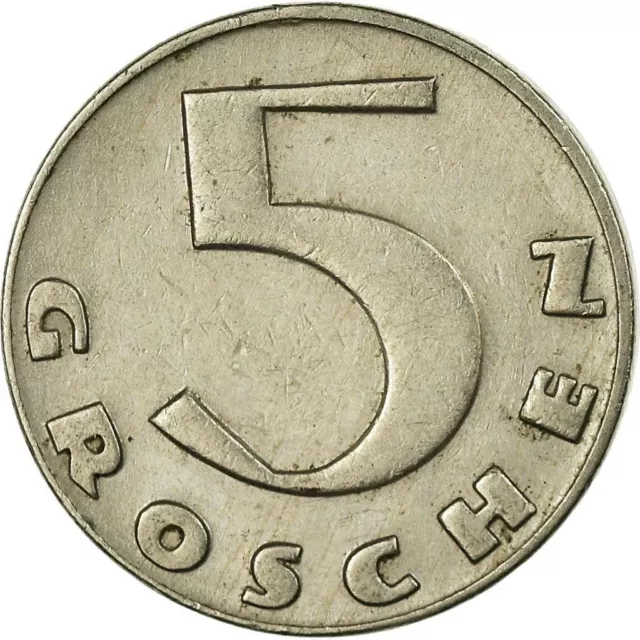 Austria 5 Groschen Coin | Cross Potent | 1931 - 1938