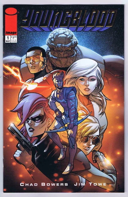 Youngblood #1 Retailer 1 per Store Variant NM 2017 1st Printing Image Comics CGC